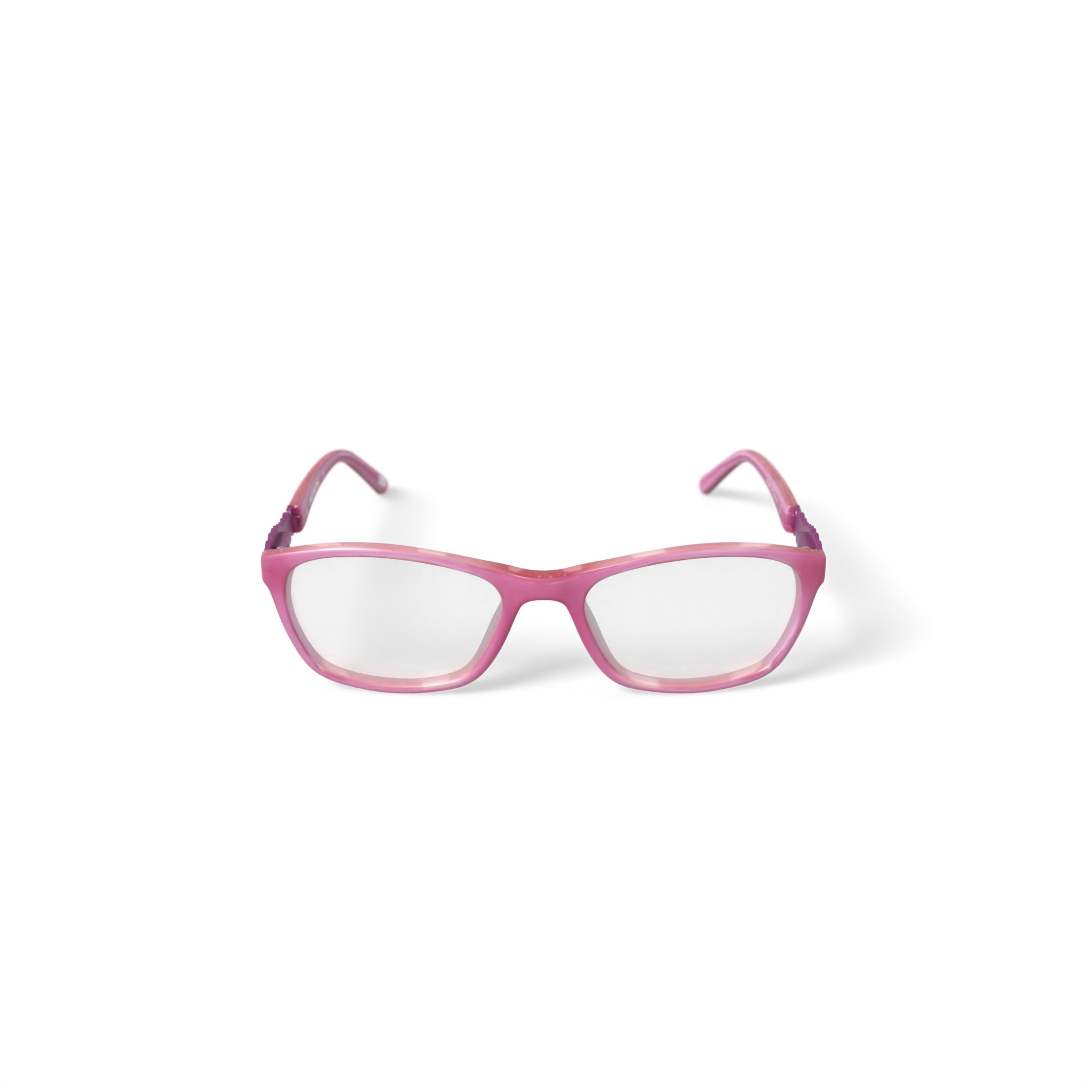 Skechers Youth SE1608-1 Square Prescription Eyeglasses with Case, Pink