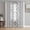 White Black, variant on Sheer Curtains 63 Inch Length 2 Panels Set for Bedroom, Black Boho Semi Sheer Curtains for Windows, Vintage Southwestern Geometric Stripes Voile Window Treatments Rod Pocket Curtain