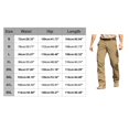 thumbnail image 3 of Awwp Mens Pants, Cargo Hiking Pants Plain Comfort Wearable Casual Daily Pants for Men Dark Gray XXXXXL, 3 of 9