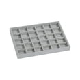 thumbnail image 1 of letairis Velvet Display Tray Durable And Exquisite Craft For Jewelry Boutiques High-end Grey 1Set, 1 of 6