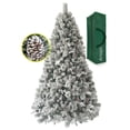 thumbnail image 1 of Árbol de Navidad Nevado Artego 2.20m Premium Pino Artificial Frondoso incluye maleta, 1 of 8