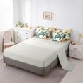 thumbnail image 3 of jejeloiu Antique Map Turtle 7-Piece Twin Bedding,Seashell Coral Print Bedding Comforter Set For Boys,Beige Blue,Light Gray Reversible, 3 of 7