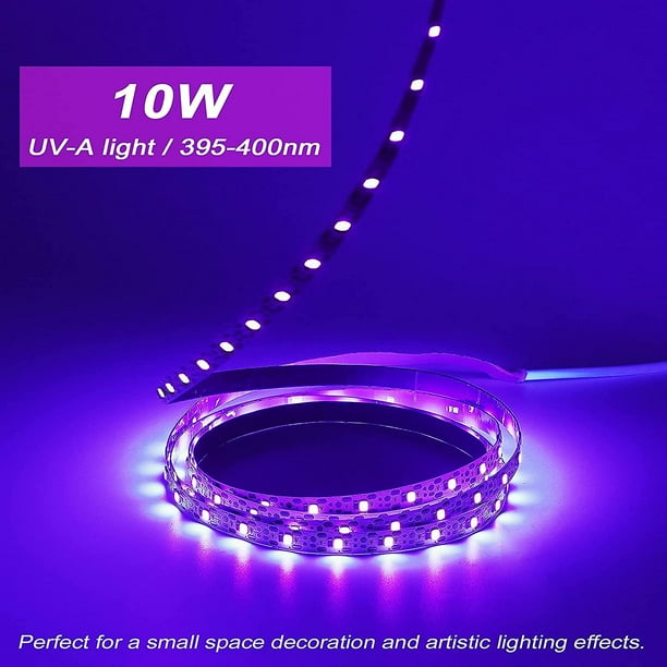Led blacklight shop string lights