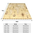 thumbnail image 3 of Sikiie World Map Ultra-Soft Micro flannel Blanket Luxury All Seasons Warm Blanket for Bedding Sofa and Travel (4 sizes)-80"x60", 3 of 7