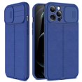 thumbnail image 1 of Funda de cuero a prueba de golpes para iPhone 13 11 12 14 Pro Max XR XS Max 7 8 14 Plus, protección de lente de cámara, funda trasera suave Tan Jianjun unisex, 1 of 2