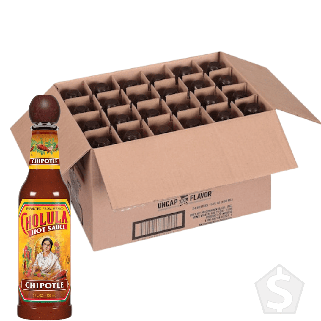 Cholula Chipotle Hot Sauce 5 fl. oz. - 24/Case