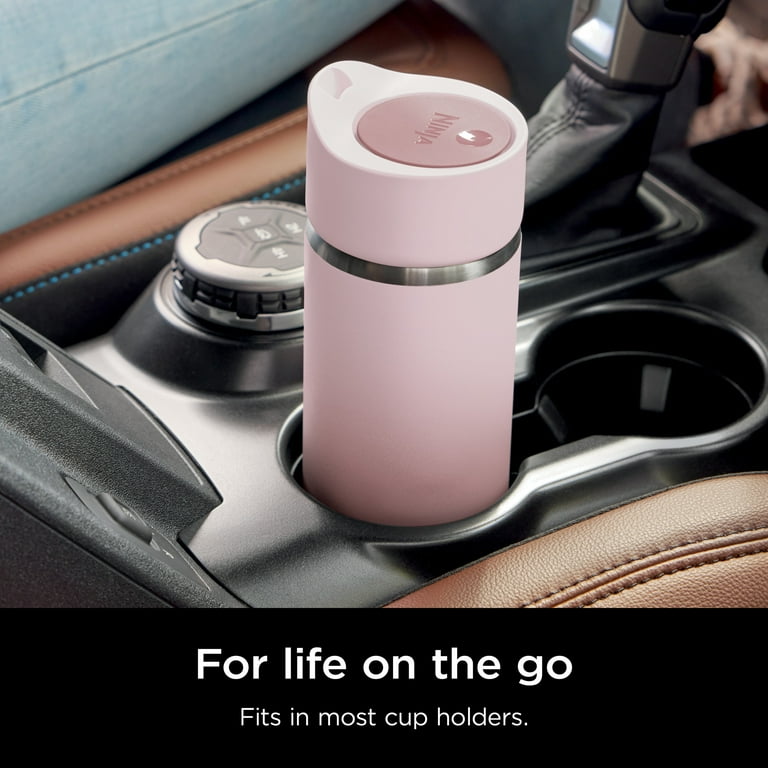 Ninja Sip Perfect 16oz Stainless Steel Travel Mug, Leak Proof Lid