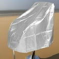 thumbnail image 4 of MLINS Waterproof Boat Seat Covers Polyester Captain Chair Seat Protection Covers Full Coverage Helm Chair Covers for Boat Bench Seats, 4 of 8