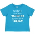 thumbnail image 3 of Inktastic My Uncle is a Firefighter and a Hero Boys or Girls Baby T-Shirt, 3 of 5