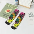 thumbnail image 7 of Naloa Colorful Pug Ankle Socks for Women Non Slip Socks No Show Socks Classic Low Cut Casual Socks Casual Socks, 7 of 7