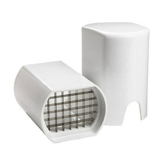 Stainless Steel Potato , Manual French Fry Cutter for Home Kitchen, Compact Vegetable Slicer