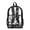 Black Musical Note Print, variant on Pet Mom Blue Clear Backpack Heavy Duty PVC Transparent Bookbag for Girls Women , 17 Inch See Through Book Bag with Reinforced Straps, Large College Backpack Work Bag Daypack
