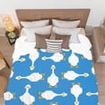 thumbnail image 6 of Yibo Cute Goose Blanket Throw Super Soft, Plush, Luxury Flannel Throw for Bed, Sofa, Couch, Travel, Camping for Teens, 6 of 8