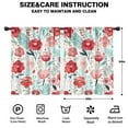 thumbnail image 2 of Blackout Kids Curtains,Pioneer Flower Childrens Insulated Curtains Set Of 2,Bedroom Essentials,Toddler Room Decor 42x54in(106x137cm), 2 of 4