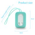 thumbnail image 4 of Silicone Luggage Tags for Suitcases 5Pack,Travel Suitcase Tags Labels, 4 of 8