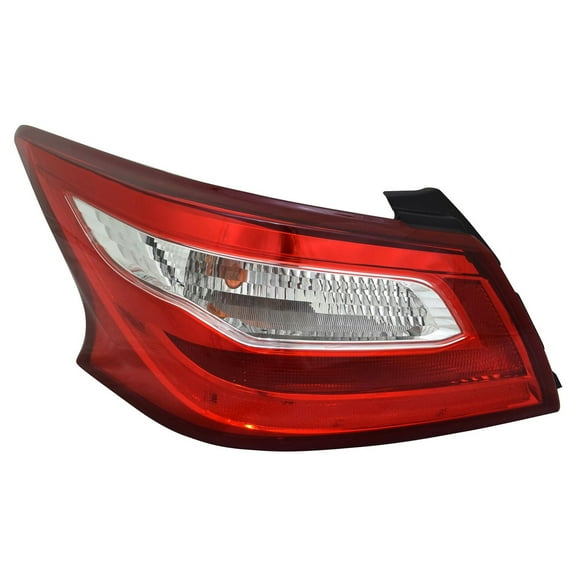 Replacement TYC 11-6888-00-9 Driver Side Tail Light for 16-17 Nissan Altima