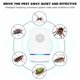 thumbnail image 4 of Complemento repelente de insectos ultrasónico para el hogar, la oficina, el almacén y el hotel Adepaton CPB-US-DYP206, 4 of 5