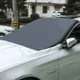 thumbnail image 1 of Funda para nieve de coche recubierta de tela plateada con imán de adsorción, bolsa de almacenamiento para cinturón de nieve, crema protectora solar impermeable a prueba de nieve, 1 of 2