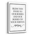 thumbnail image 2 of Epic Art 'Bless This Food' by Imperfect Dust, Acrylic Glass Wall Art, 16"x24", 2 of 10