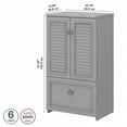thumbnail image 4 of Bush Furniture Fairview Shoe Storage Cabinet with Doors, 4 of 8