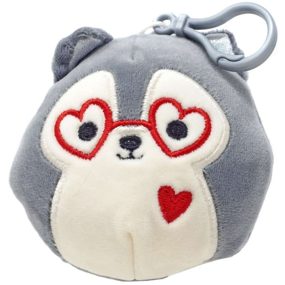 Squishmallows Valentine Ryan the Dog Plush Hanger
