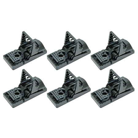 Southern Homewares Easy Set Rodent Control Mouse Snap Traps, 6 Traps