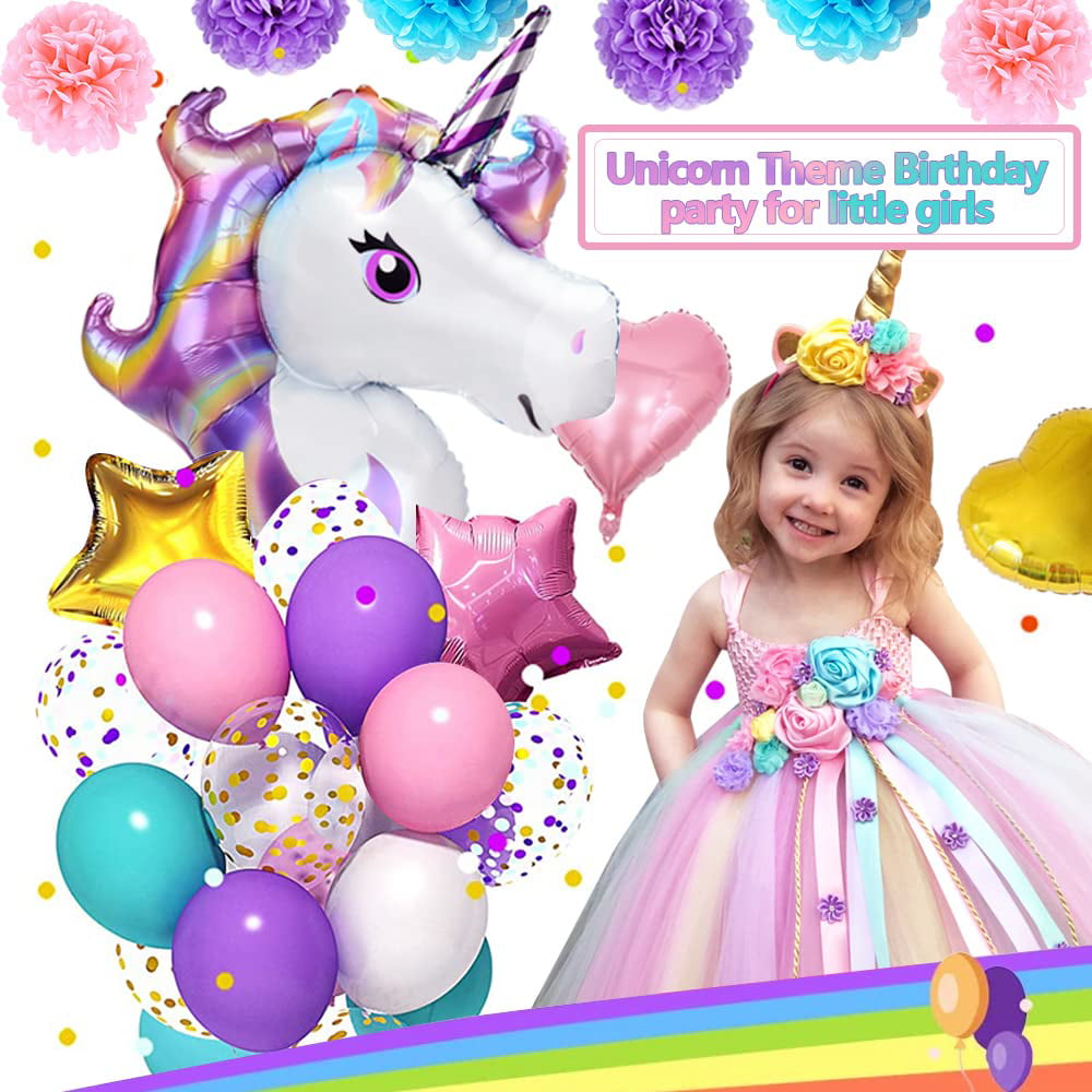 AYUQI Unicorn Party Decorations for Baby Shower, Bachelorette Party Weddings