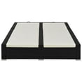 thumbnail image 2 of vidaXL Double Sun Lounger Poly Rattan Black, 2 of 5