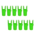 thumbnail image 4 of 10 culatines de flecha de plástico Zulema Nock Verde, 4 of 6