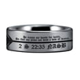 thumbnail image 3 of Silver Tungsten Christian Bow Archer Ring, 3 of 4
