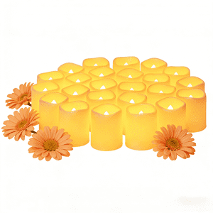 Homemory Flameless Votive Candles, 24-Pack