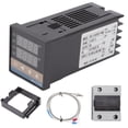 thumbnail image 3 of PID Temperature Controller,PID Thermostat Temperature Controller Chicken House Temperature Controller Thermostat Temperature Controller Rugged and Tough, 3 of 14