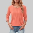 thumbnail image 2 of EDFBUYKRS Shirts for Women Puff Long Sleeve Womens Blouses Casual Fall Tunic Tops Xl, 2 of 4