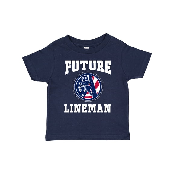 Inktastic Future Lineman Boys Toddler T-Shirt