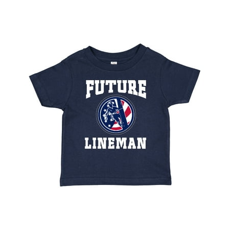 

Inktastic Future Lineman Gift Toddler Boy Girl T-Shirt