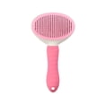 thumbnail image 3 of ACDANC Cat Brush,Self Cleaning Deshedding Dog Brush,Metal Needle Comb Cat Brush for Shedding,Pink, 3 of 6