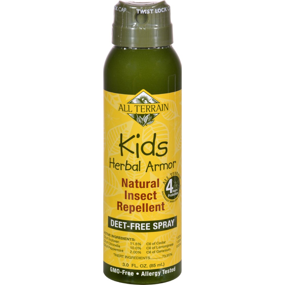 All Terrain Herbal Armor Natural Insect Repellent Kids Cont Spry