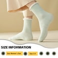 thumbnail image 6 of LDU Women's Warm Crew Socks, Plush Lined Mid Calf Socks for Ultimate Comfort and Daily Wear, 6 Pairs, 6 of 8