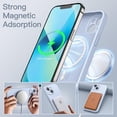 thumbnail image 3 of JETech Magnetic Silicone Case for iPhone 13 6.1-Inch, Compatible with MagSafe, Silky-Soft Touch Phone Cover with Camera Lens Full Protection (Light Blue), 3 of 6