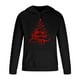 thumbnail image 3 of Sudadera con capucha para hombre, informal, con estampado navideño, de manga larga, tipo blusa, 3 of 5