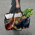 thumbnail image 7 of Dinosaur Premium Oxford Cloth Picnic Basket - Reusable, Foldable, Large Capacity Storage Box, Ideal Storage Bin or Shopping Basket for Outdoor Adventures, 7 of 7