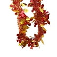 thumbnail image 3 of Guirnalda de oropel navideño, guirnalda de oropel retorcida, adorno de decoración navideña para boda, de Navidad, escalera, chimenea, fiesta, 3 of 8