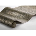 thumbnail image 2 of Engblad & Co by Brewster 2825-6380 Lounge Luxe Myfair Brown Leaf Wallpaper, 2 of 3