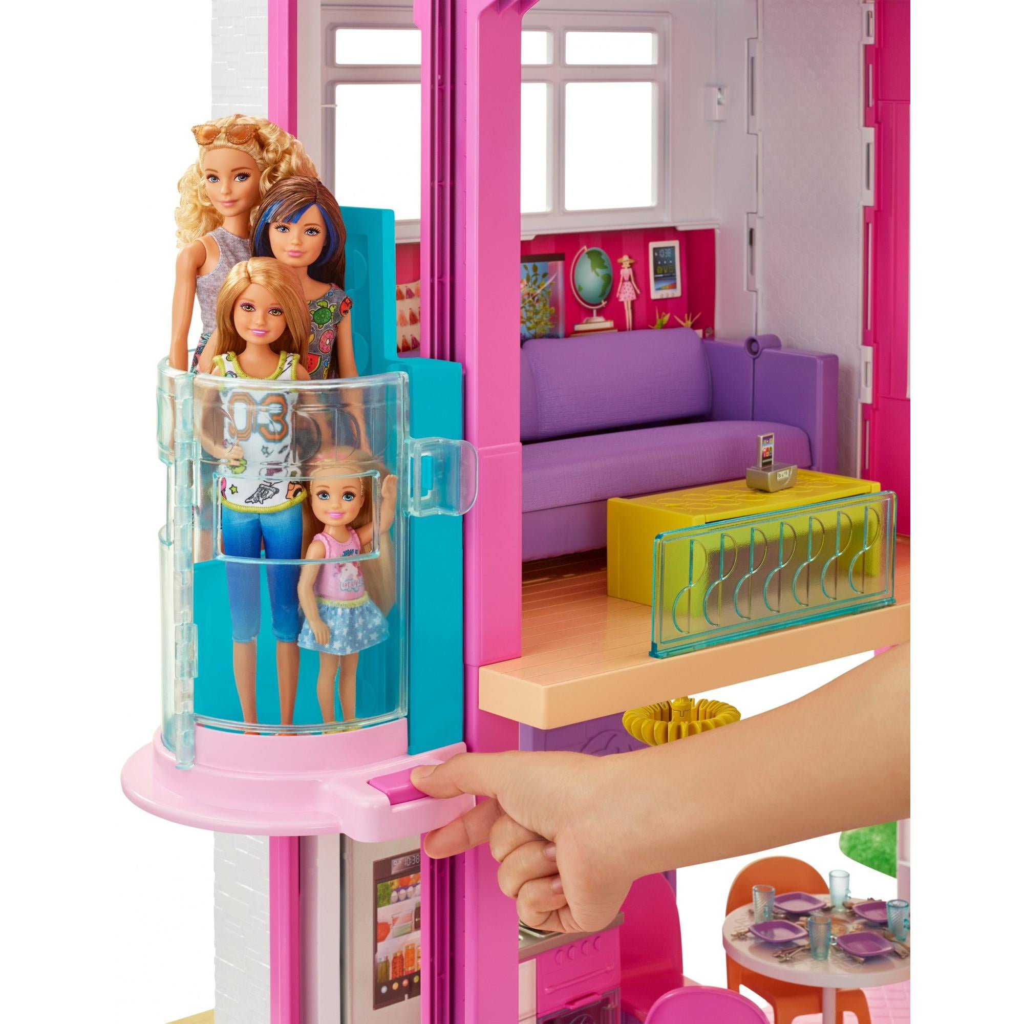 Barbie Dreamhouse Dollhouse - Ascensor, Piscina, Diapositiva y 70  Accesorios in Argentina at ARS 712967, Rating: 5