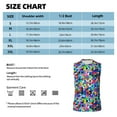thumbnail image 6 of Disketp Colorful Tie Dye Stained Glass 2 Sleeveless Tshirts For Men, Muscle Shirts For Men Dry Fit Tank Top-X-Large, 6 of 8