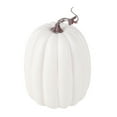 thumbnail image 4 of 8 Inch Large Artificial Pumpkins Decor Foam Fake Decorative Pumpkins for Halloween Autumn Harvest Home Decorations, 4 of 7