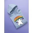 thumbnail image 3 of Live With Pride Polar Bear. Hoodie Women -Smartprints Designs, Female Large, 3 of 4