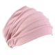 thumbnail image 4 of Gorro Beanie Slouchy Macarena Rosado para Pérdida de Cabello o Quimio, 4 of 8