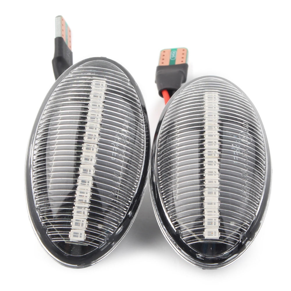 NS Front Fender Dynamic LED Side Markers Turn Signal Light Fits For Mini Cooper R50 R52 R53