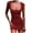Red summer dresses, variant on SEMPAI Summer Dresses Women Casual Dresses Sleeveless Crew Neck Solid Mid-Length Summerdresses Trendy for Anniversary Women Dresses
